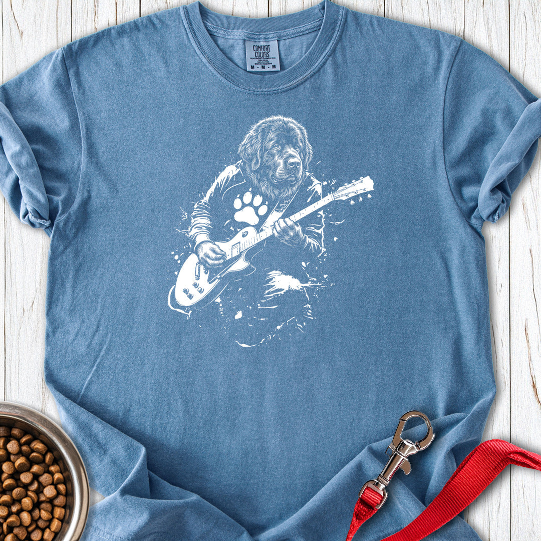 Newfoundland Guitar Premium Tee — Blue Jean