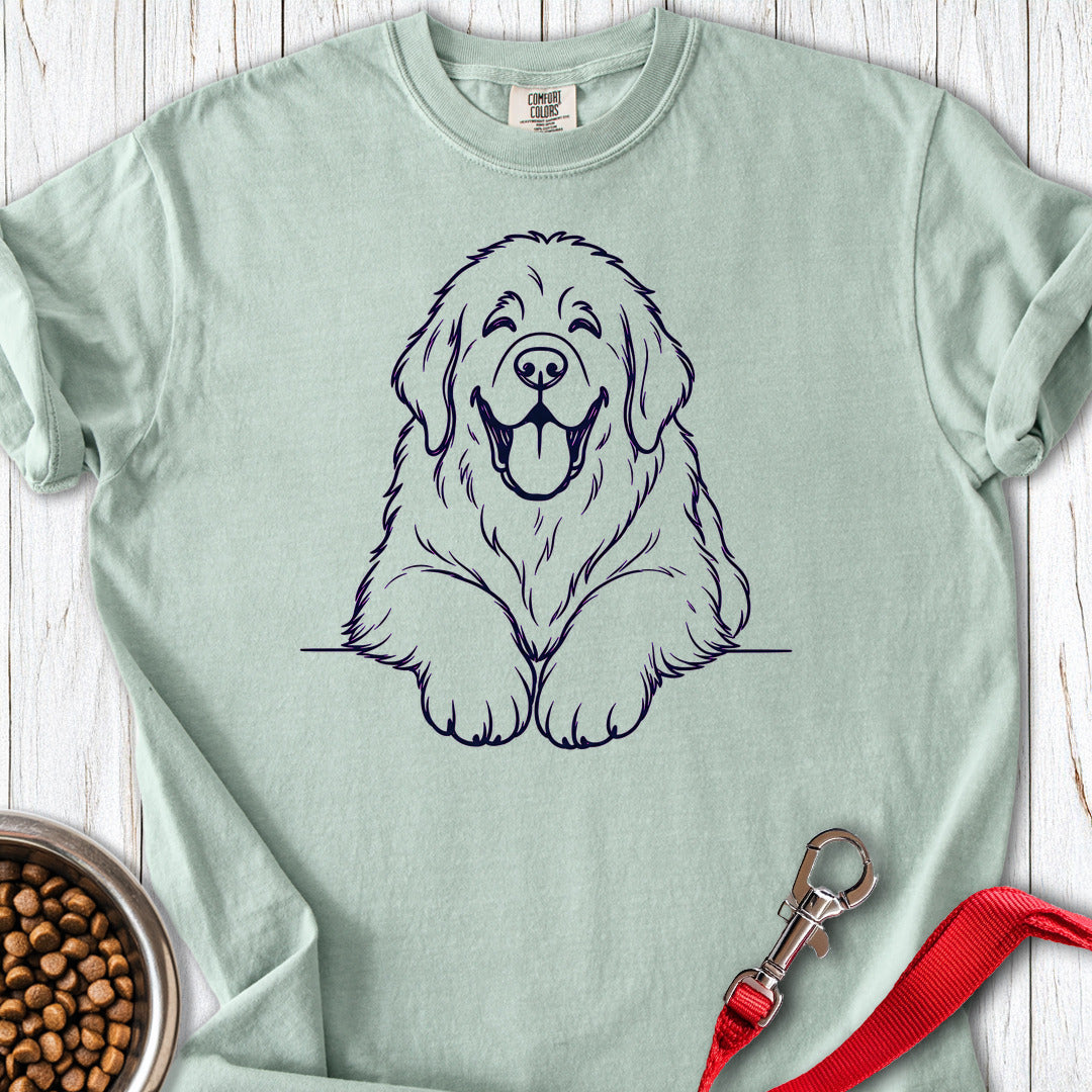 Newfoundland Lineart Premium Tee — Bay