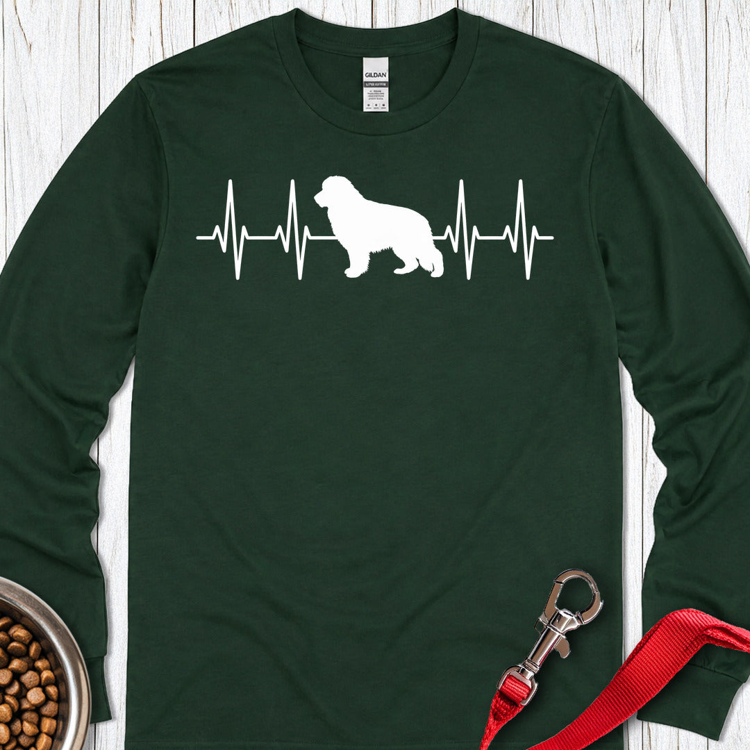 Newfoundland Mom Long Sleeve — Forest Green