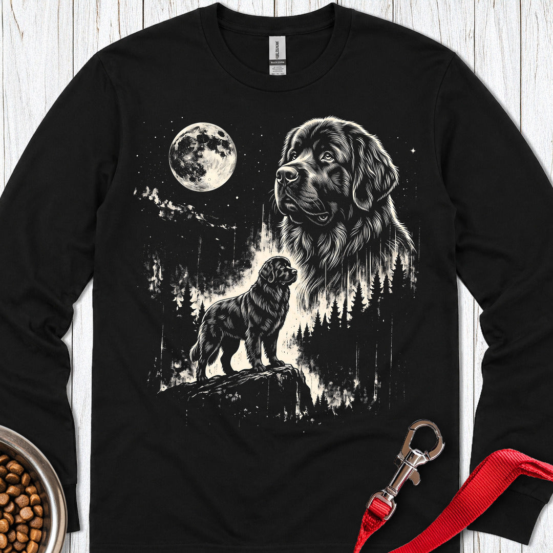 Newfoundland Moonlight Long Sleeve — Black