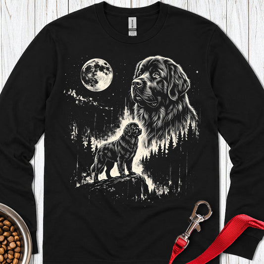 Newfoundland Moonlight Long Sleeve — Black