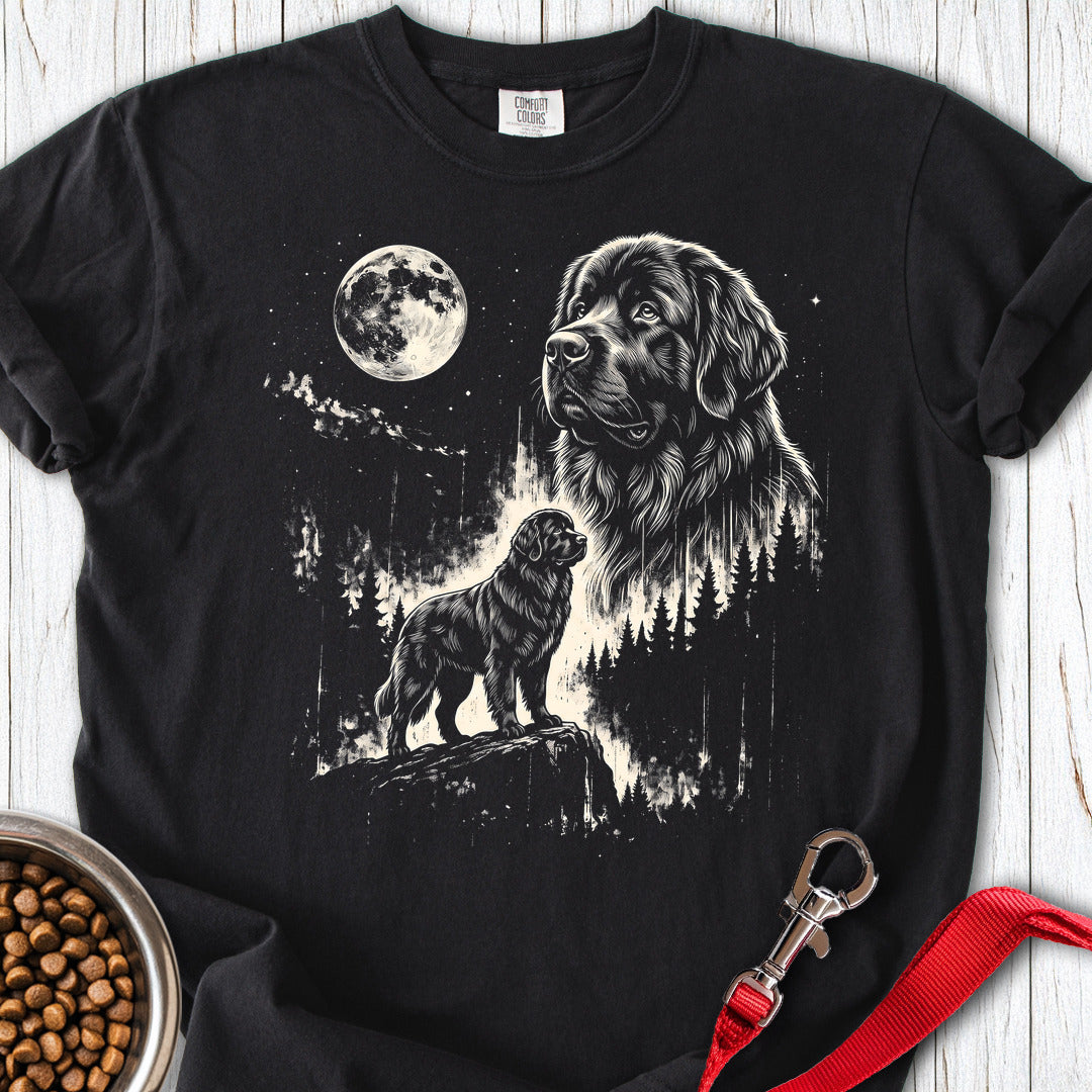 Newfoundland Moonlight Premium Tee — Black