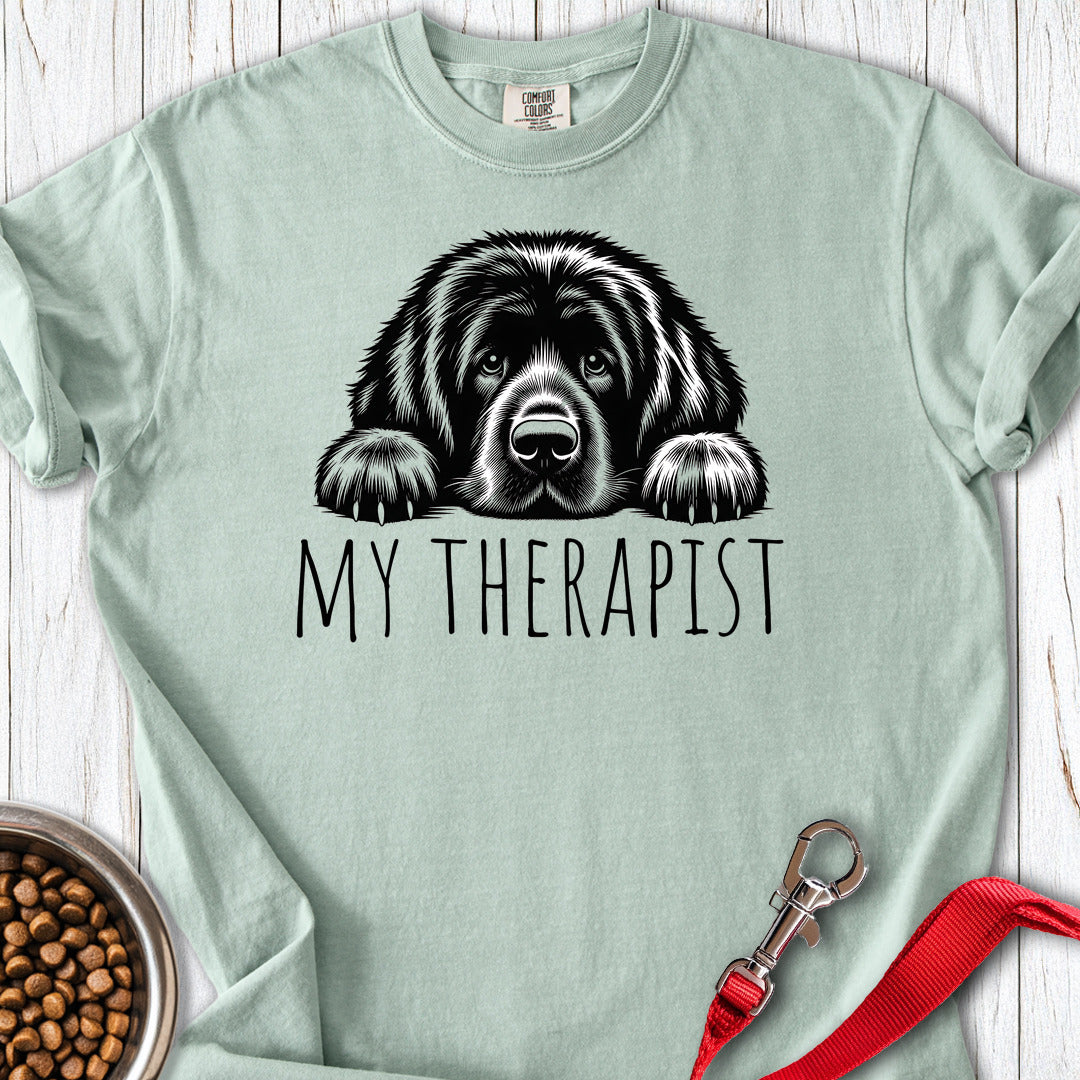 Newfoundland My Therapist Premium Tee — Bay