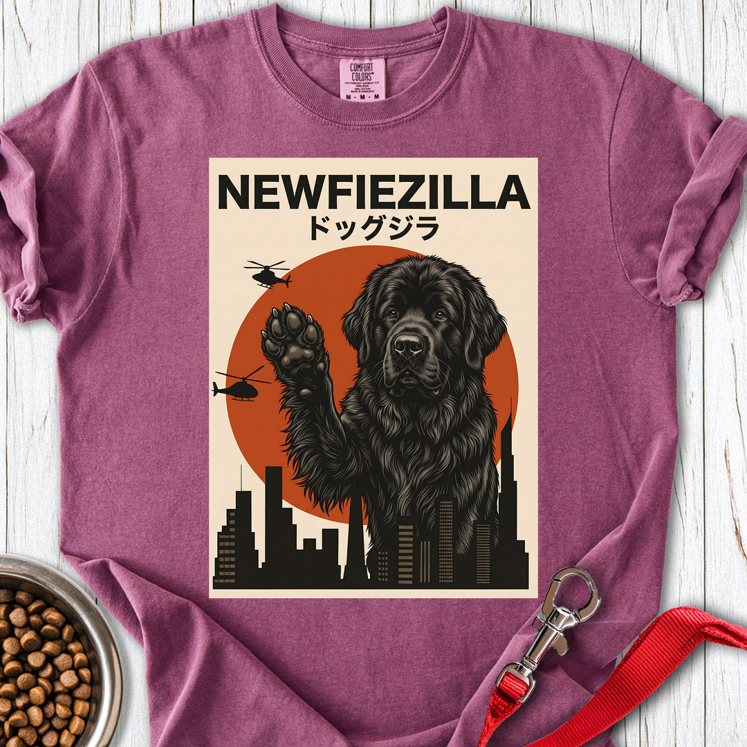 Newfoundland Newfiezilla Premium Tee — Berry