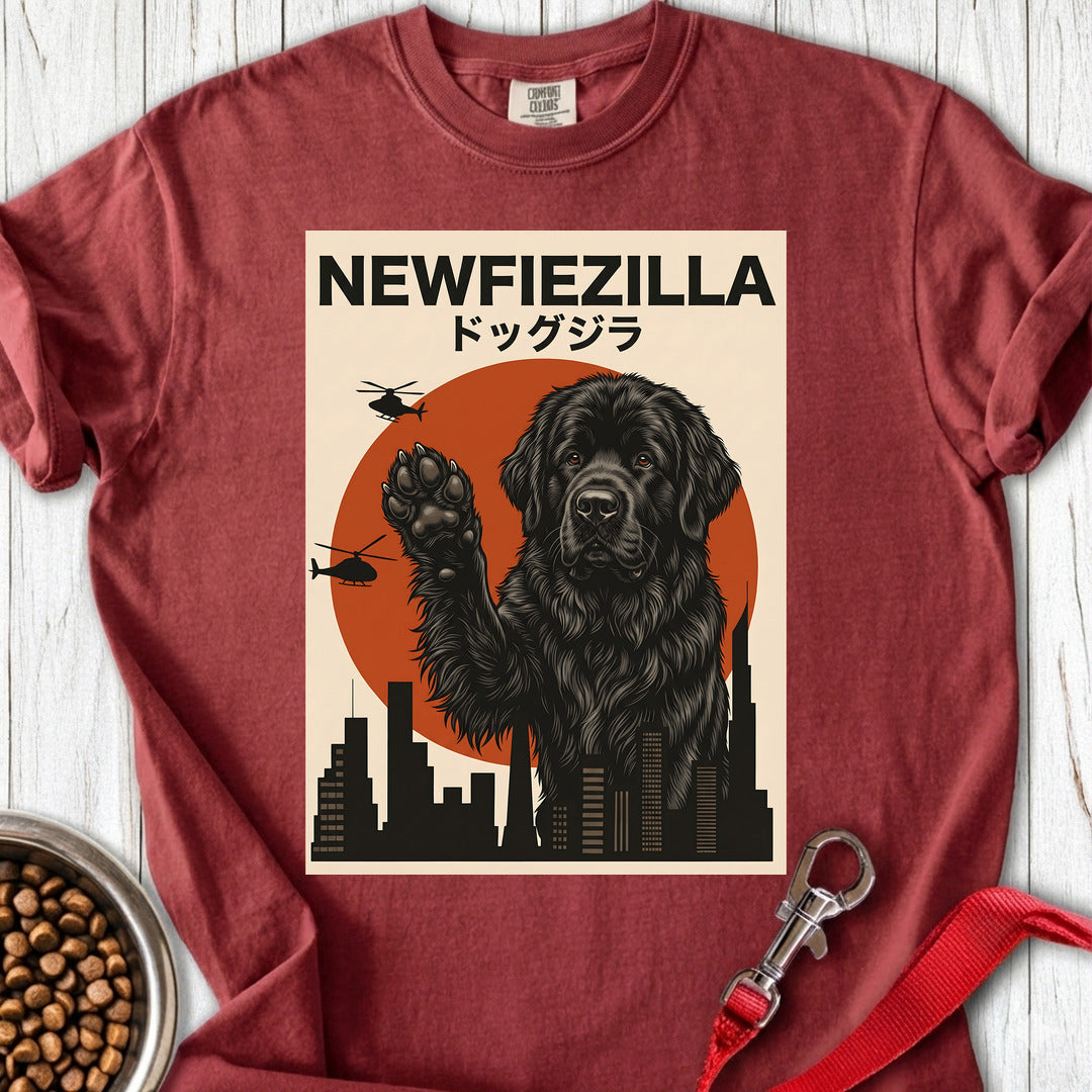 Newfoundland Newfiezilla Premium Tee — Brick