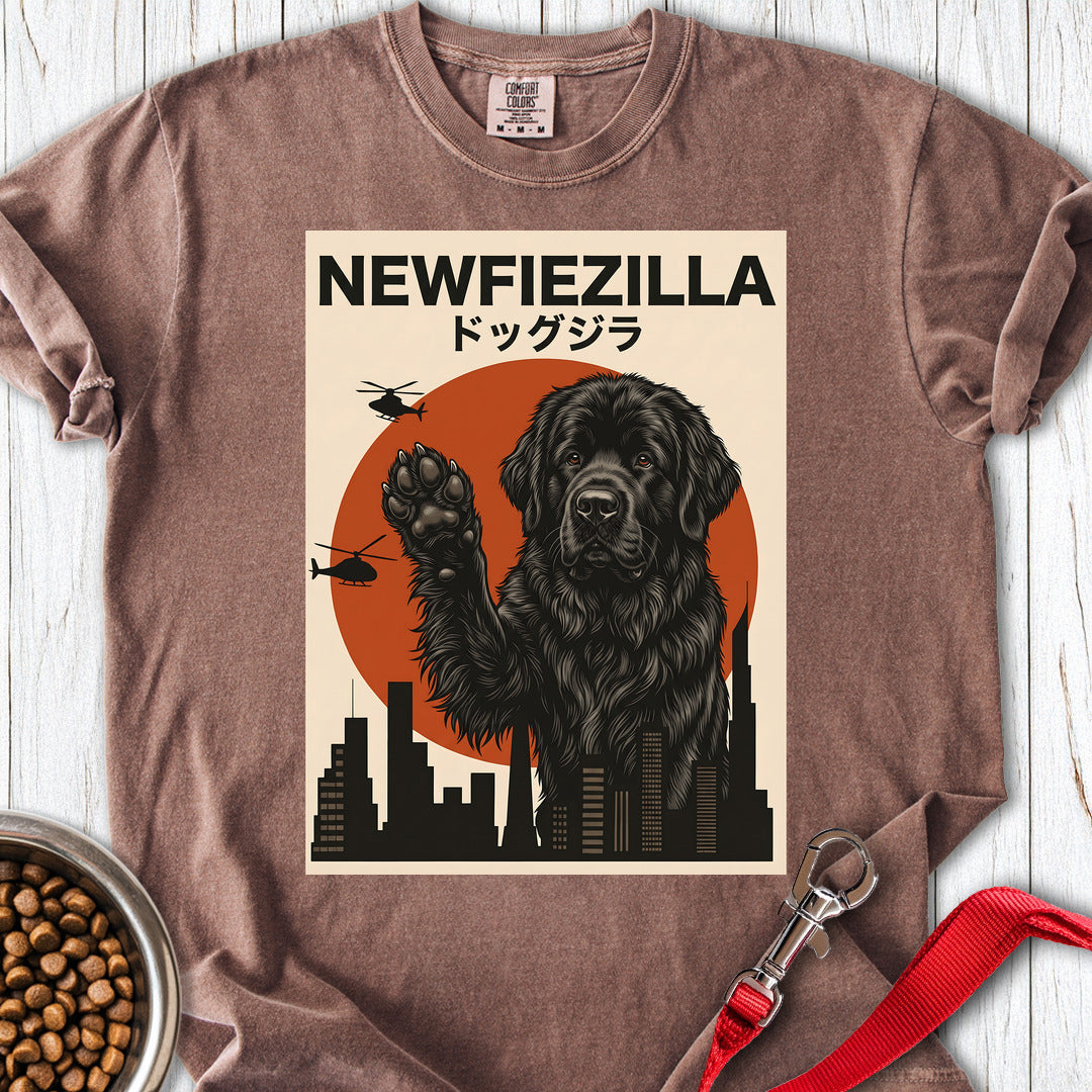 Newfoundland Newfiezilla Premium Tee — Espresso