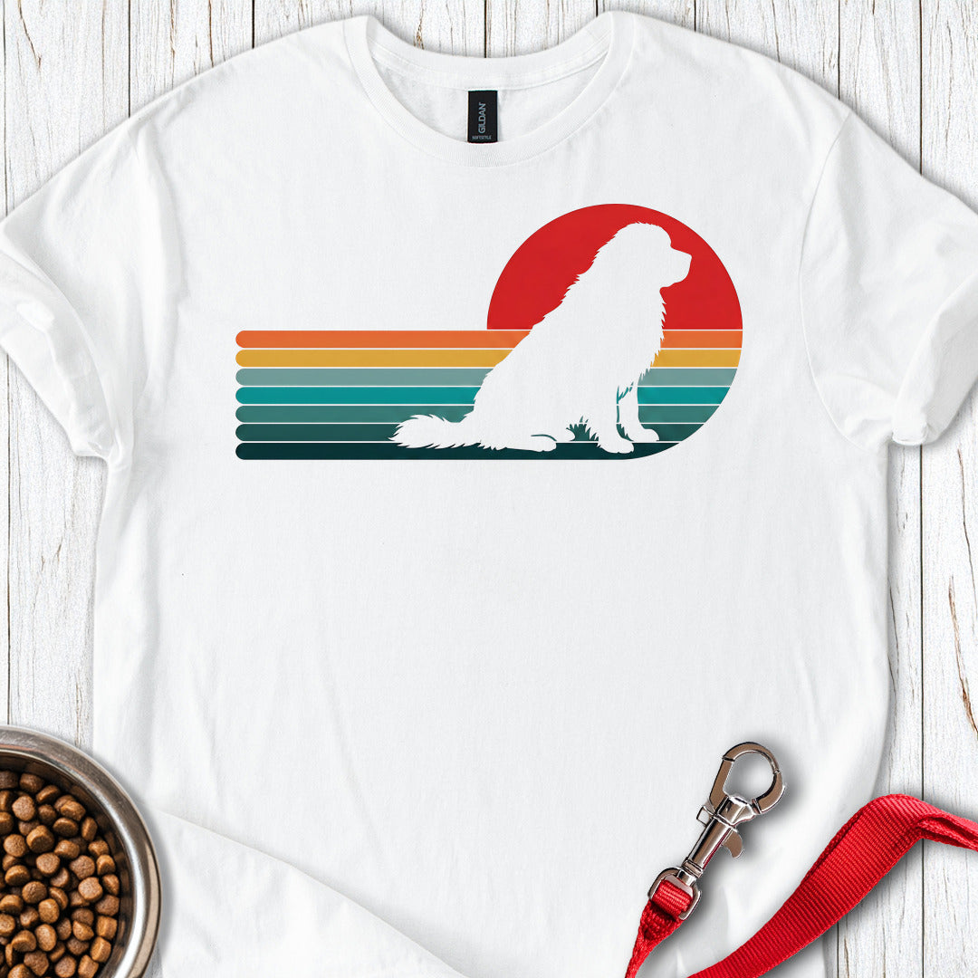 Newfoundland Retro Sunset — White