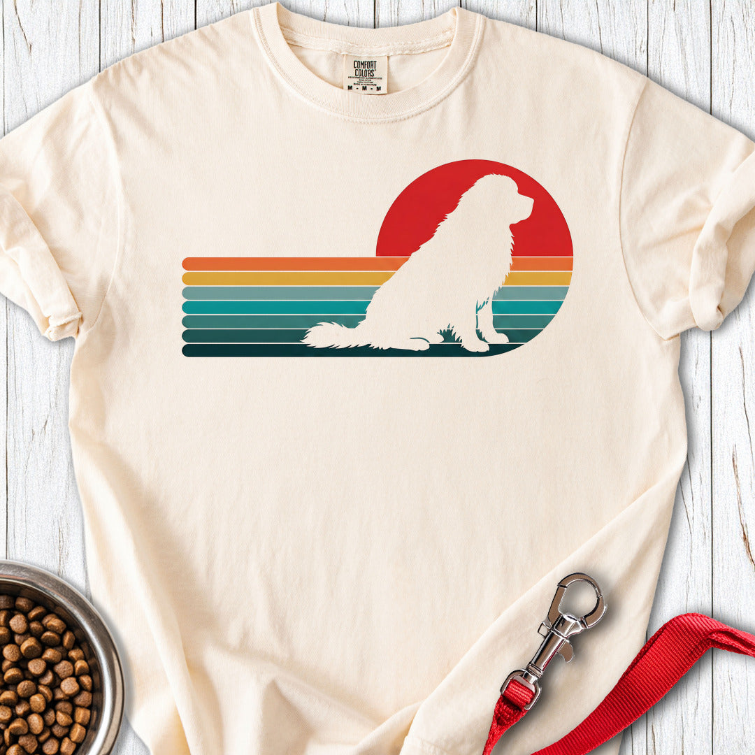 Newfoundland Retro Sunset Premium Tee — Ivory