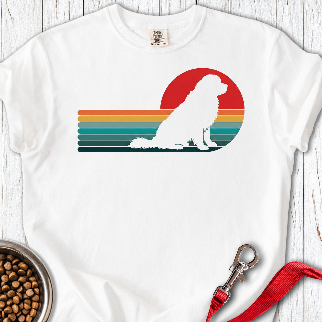 Newfoundland Retro Sunset Premium Tee — White