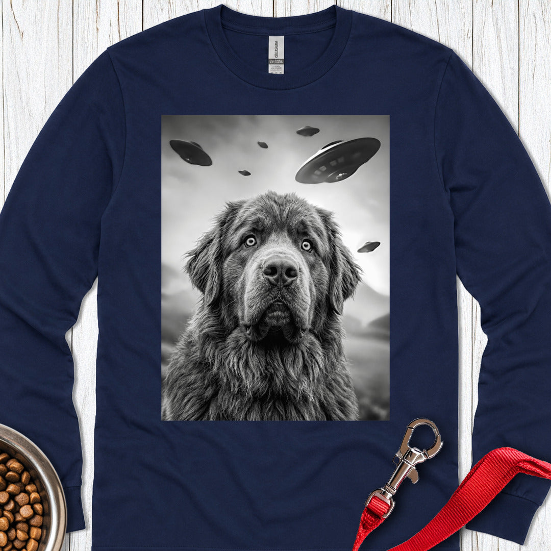 Newfoundland UFO Long Sleeve — Navy