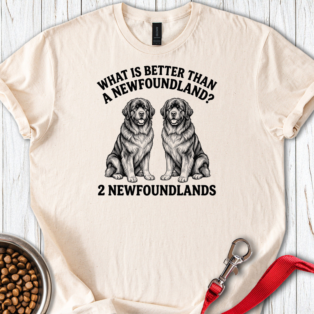 Newfoundland What Is Better Than One — Natural