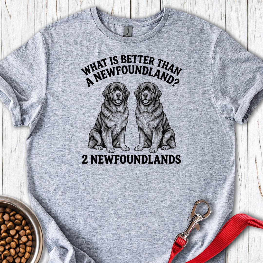 Newfoundland What Is Better Than One — Sport Grey