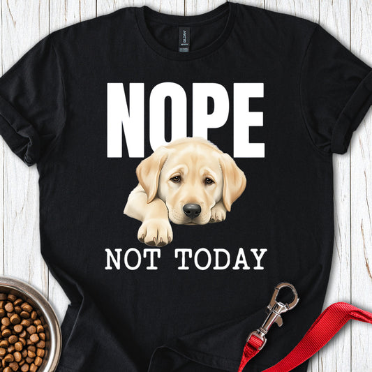 Nope Not Today Lab Black