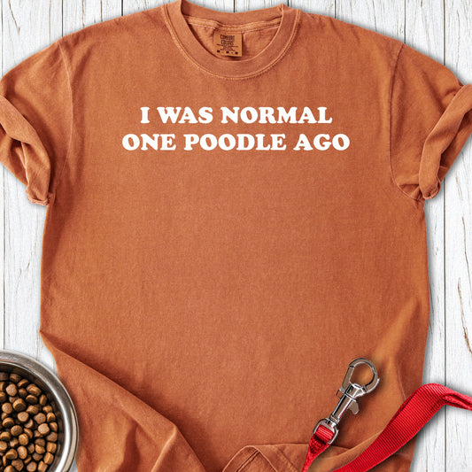 One Standard Poodle Ago Premium Tee — Yam