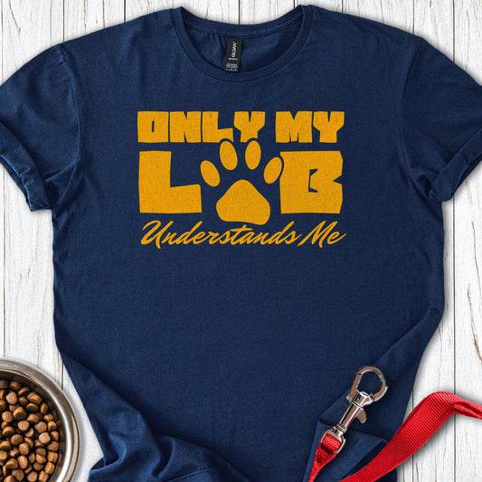 Only My Lab Understands Me Navy