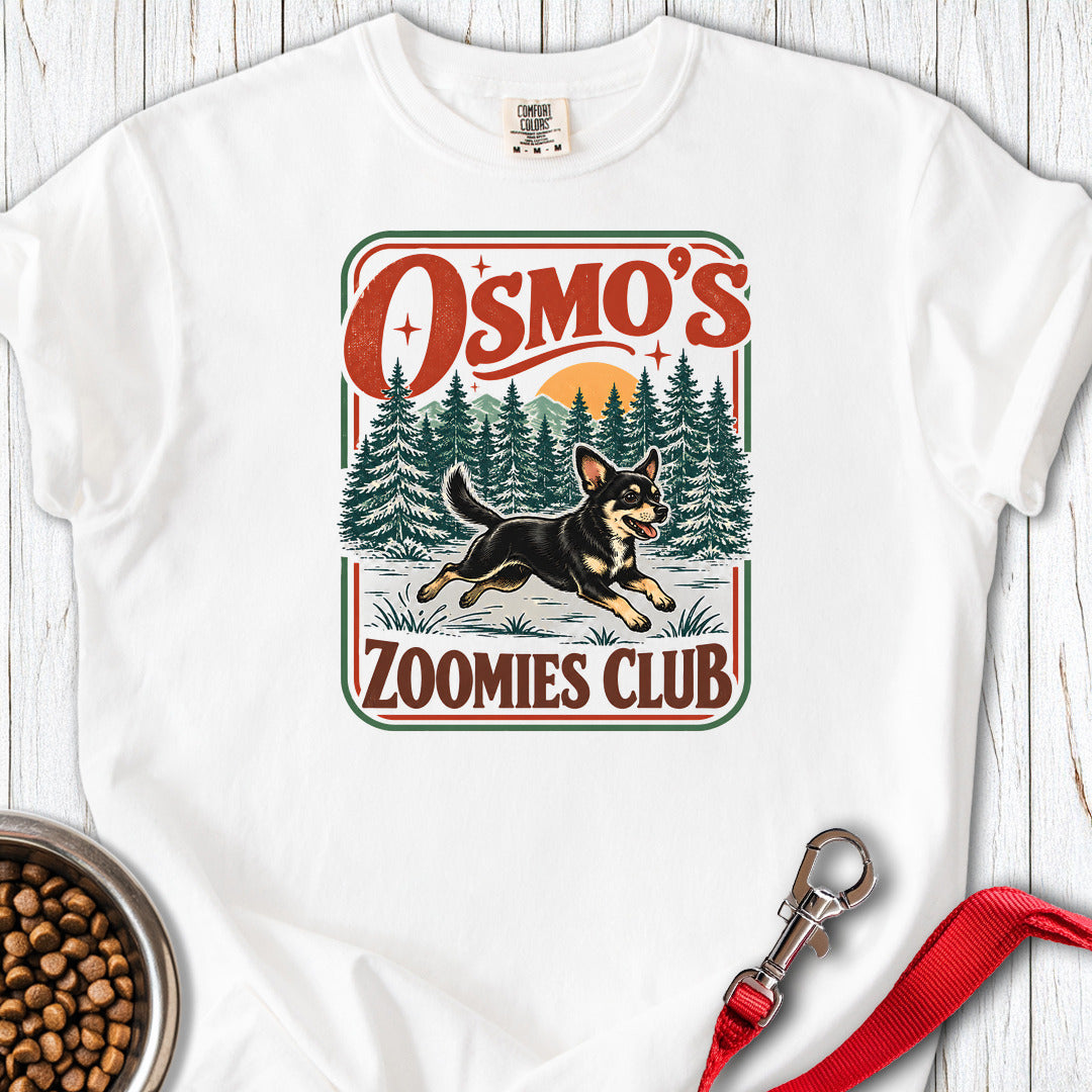 Osmo Zoomies Club Premium Tee White
