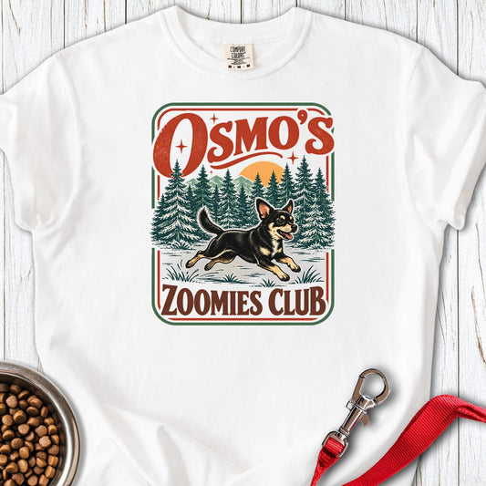 Osmo Zoomies Club Premium Tee White