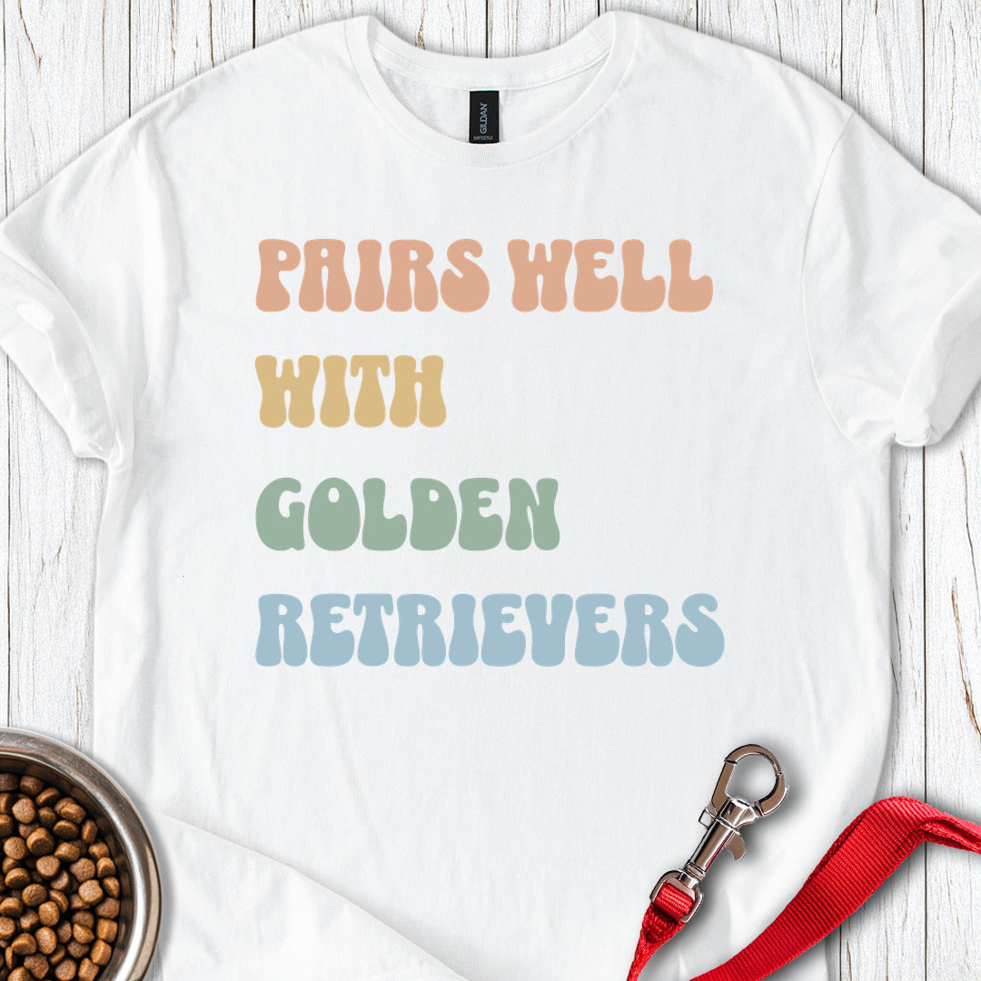 Pairs Well With Golden Retrievers White