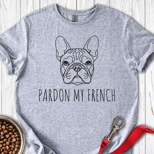 Pardon My French Bulldog Sport Grey
