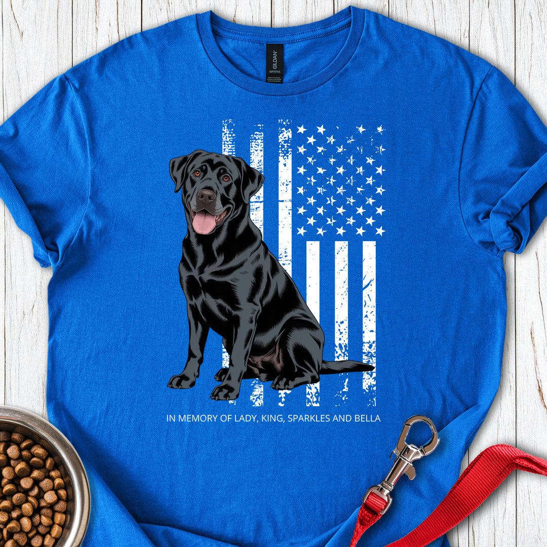 Personalized Black Lab Royal