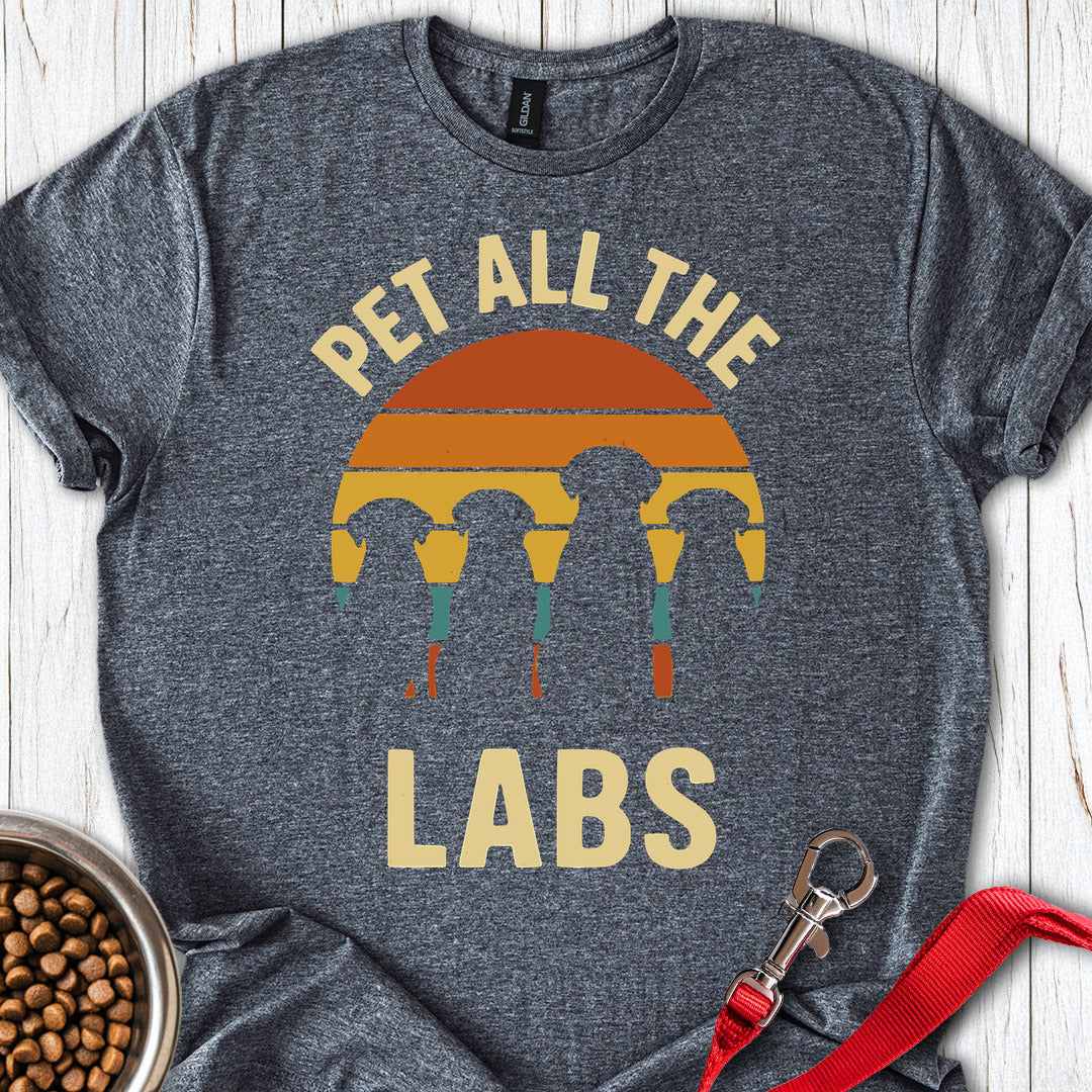 Pet All The Labs Dark Heather
