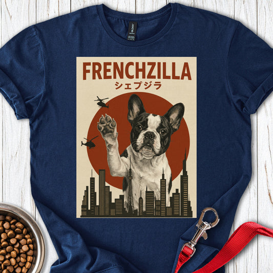 Piebald French Bulldog Frenchzilla Navy