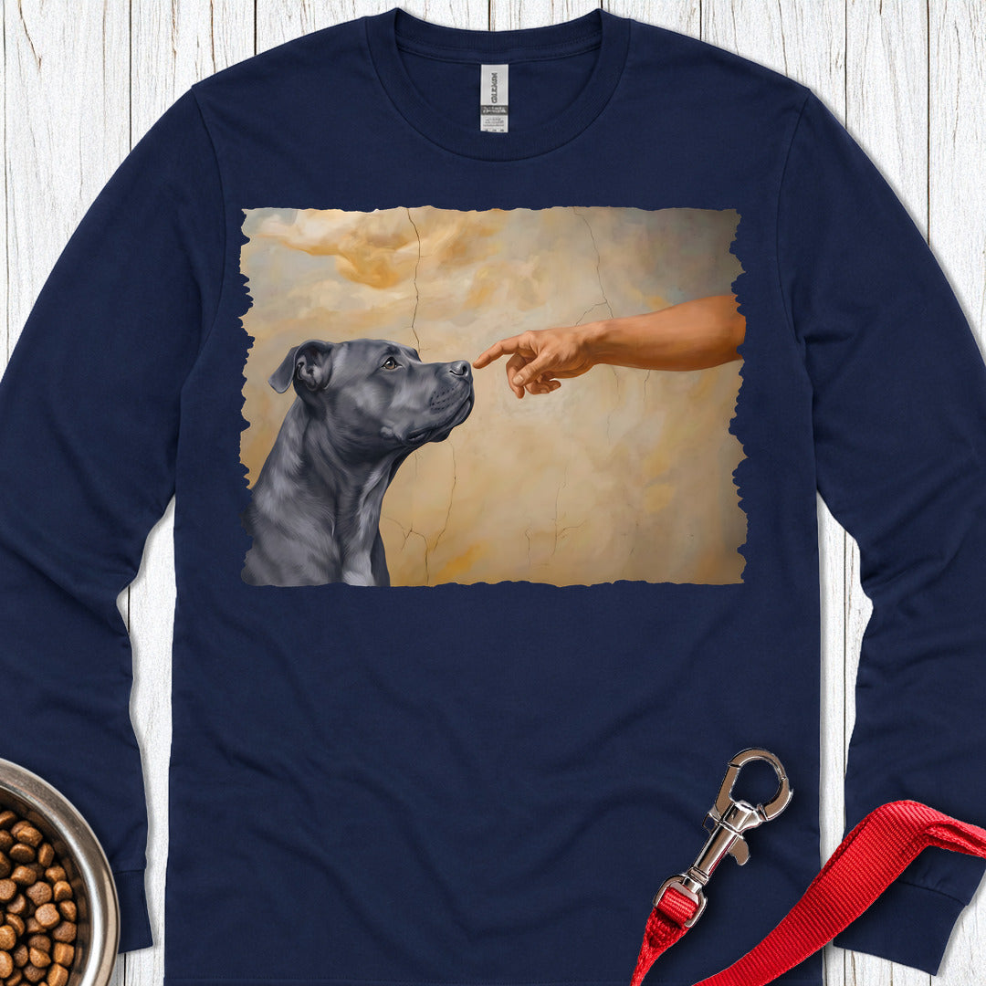 Pitbull Blue Creation Long Sleeve — Navy