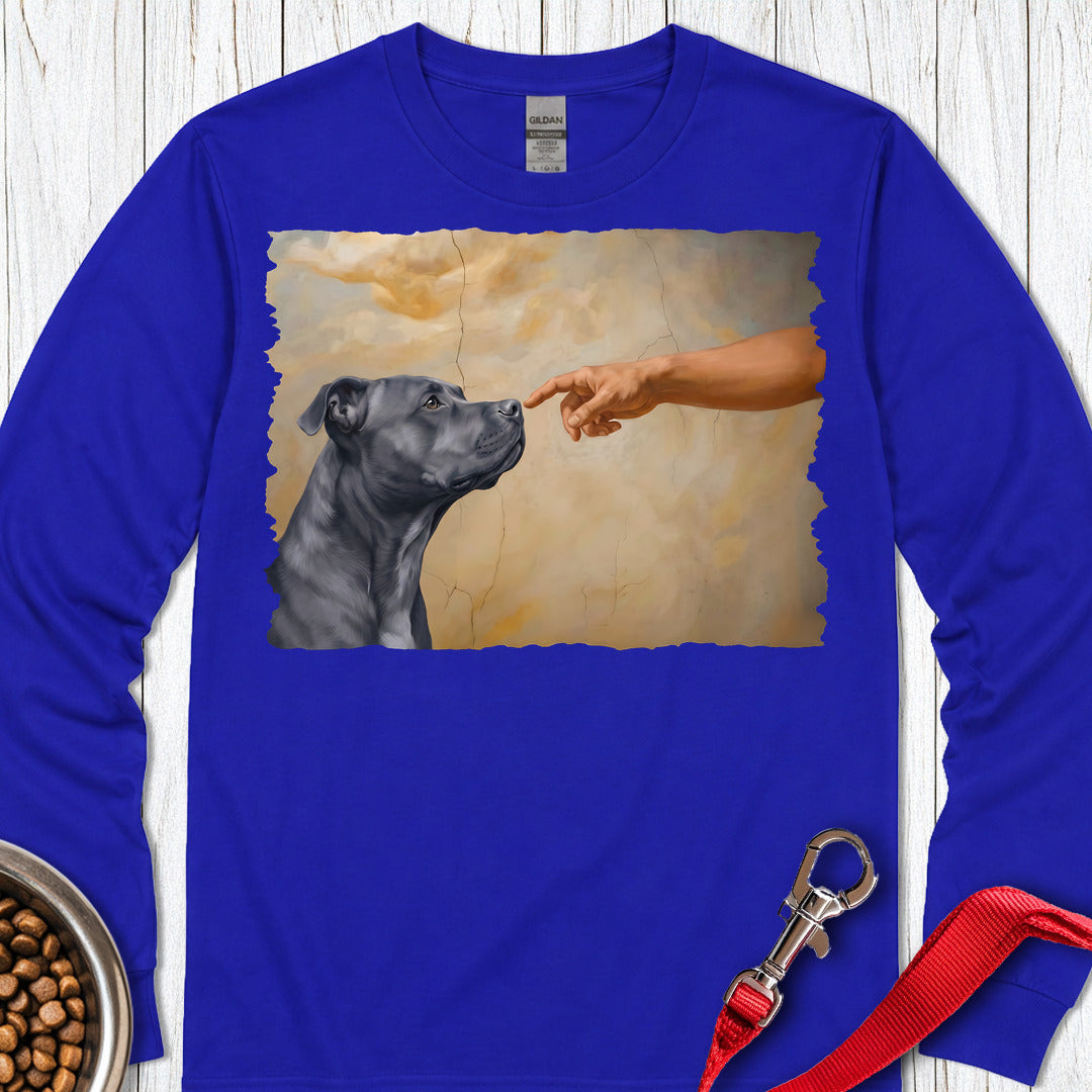 Pitbull Blue Creation Long Sleeve — Royal