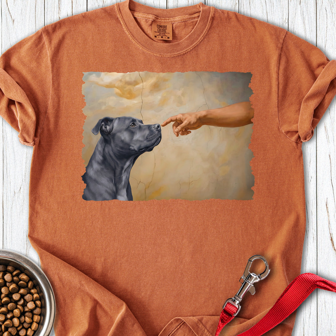 Pitbull Blue Creation Premium Tee — Yam