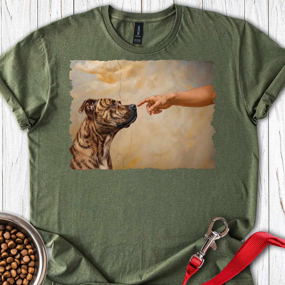 Pitbull Brindle Creation — Military Green