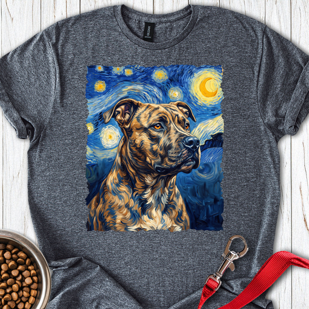 Pitbull Brindle Van Gogh — Dark Heather