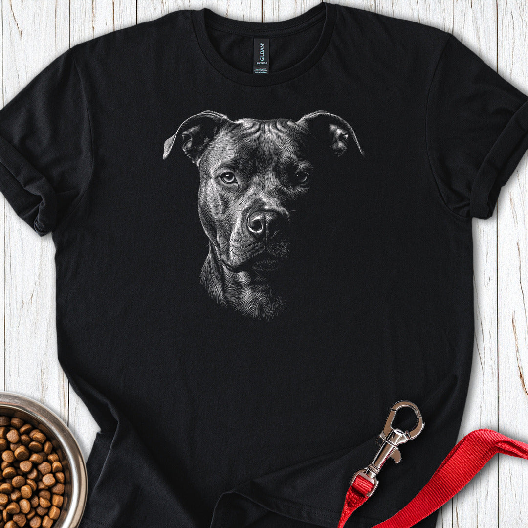 Pitbull Engraved — Black
