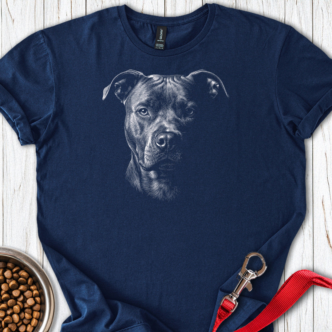 Pitbull Engraved — Navy