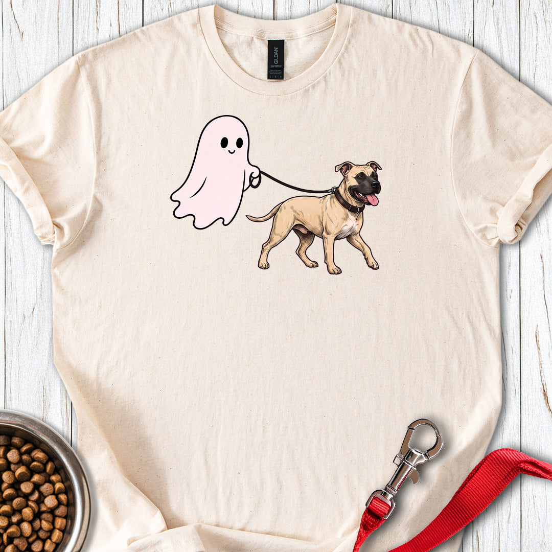 Pitbull Fawn Ghost Walk — Natural