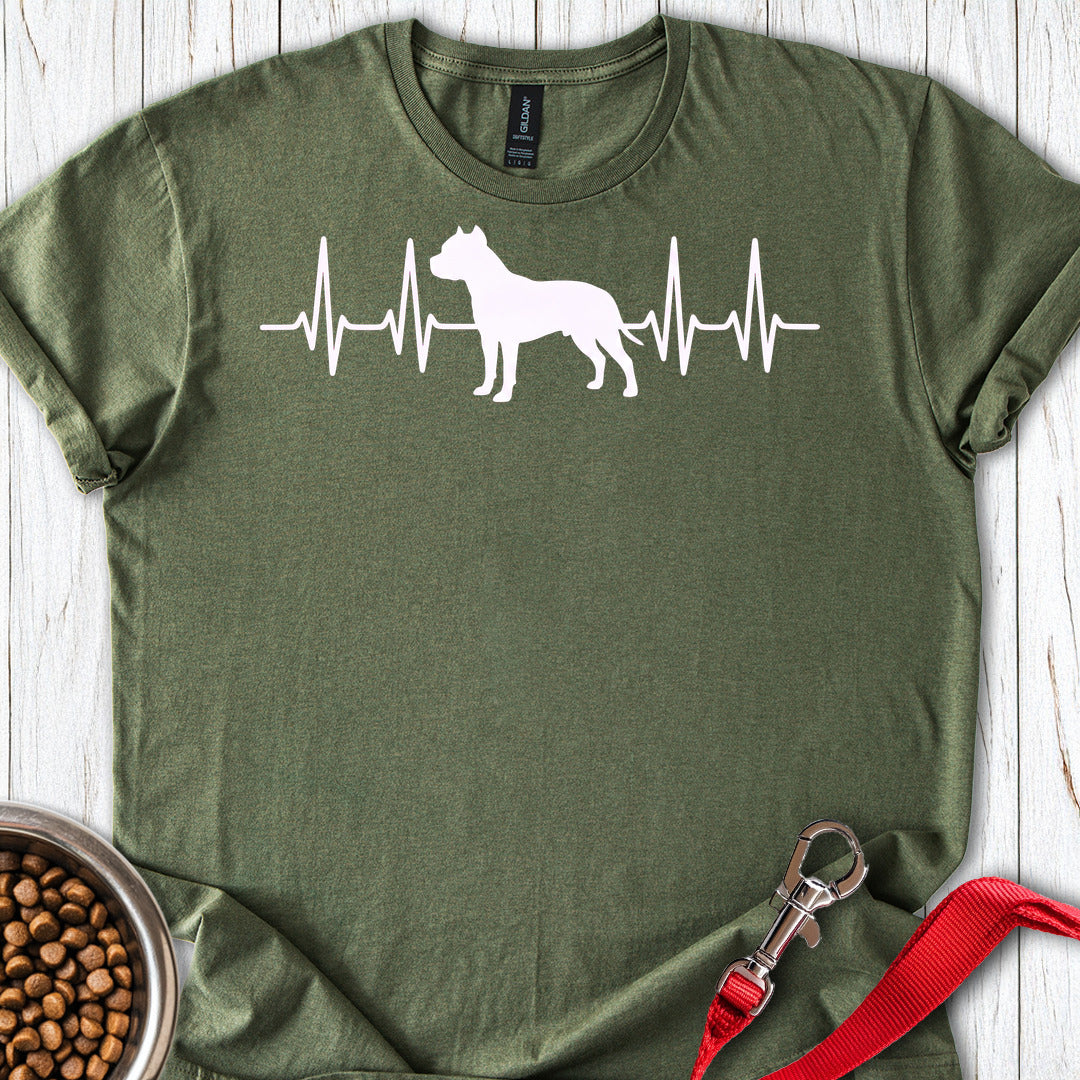Pitbull Heartbeat — Military Green
