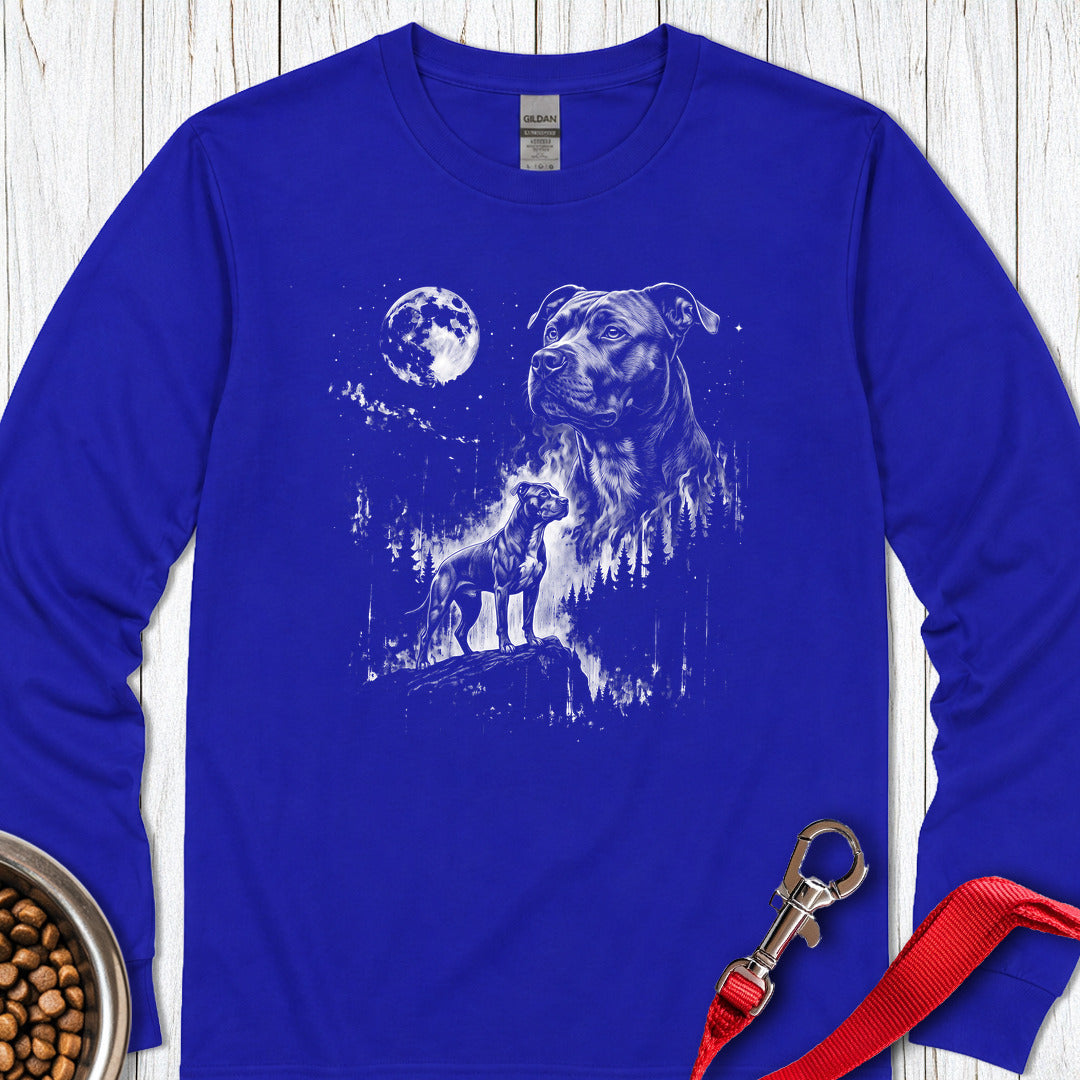 Pitbull Moonlight Long Sleeve — Royal