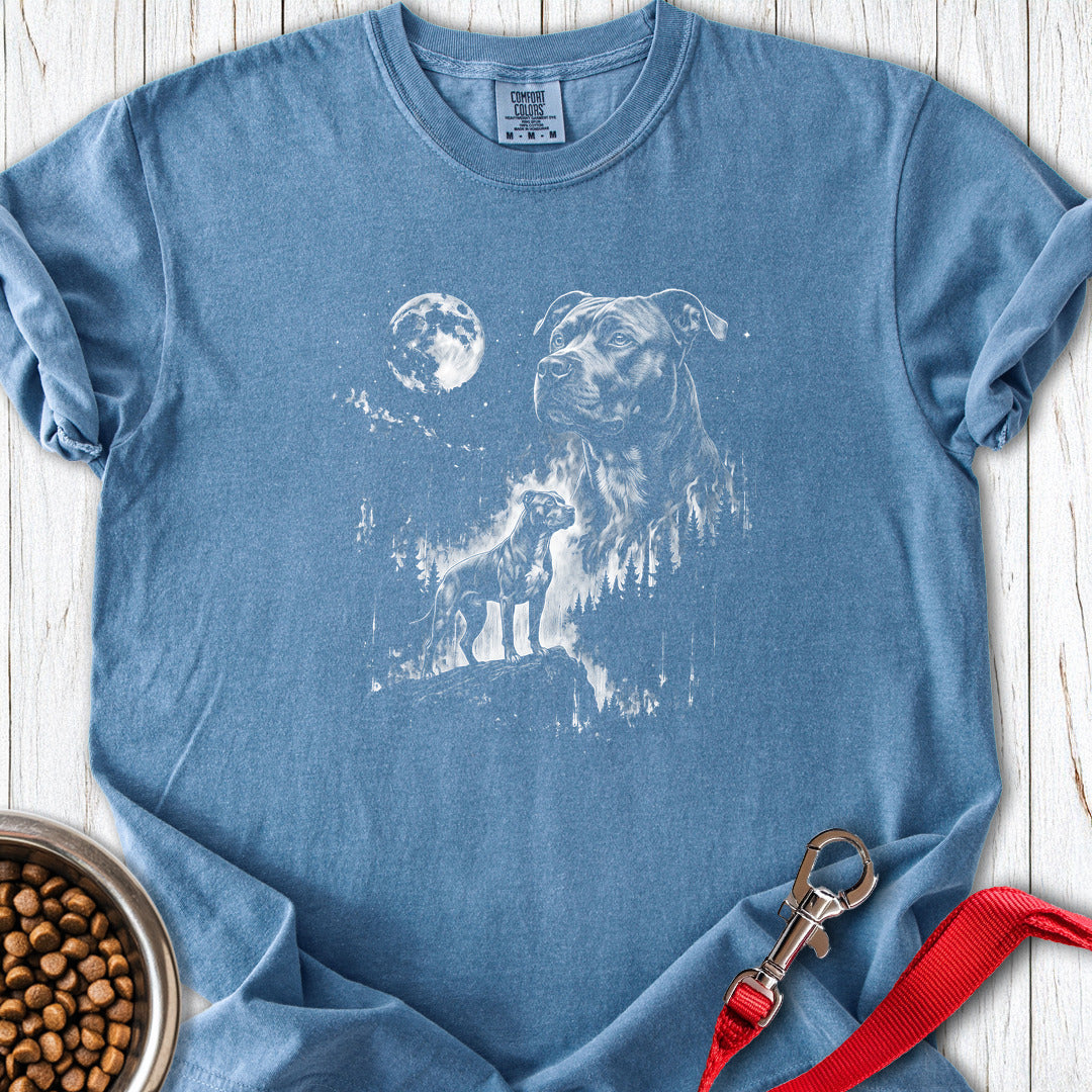 Pitbull Moonlight Premium Tee — Blue Jean
