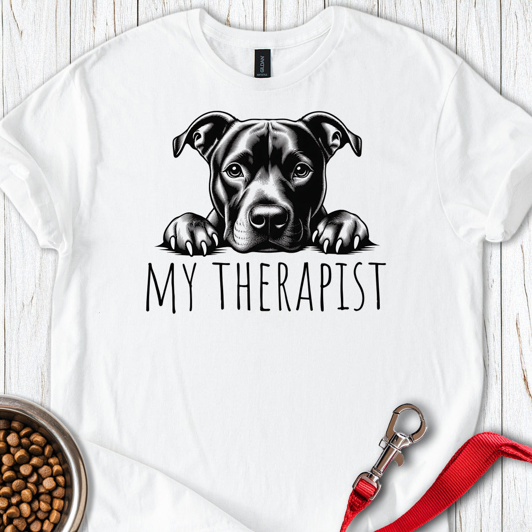 Pitbull My Therapist — White