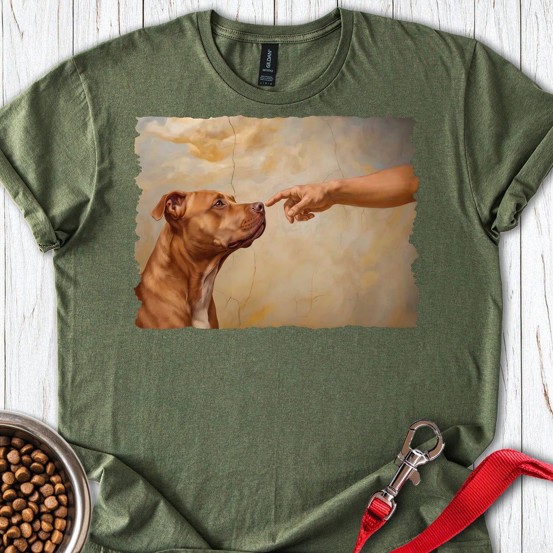 Pitbull Red Nose Creation — Military Green