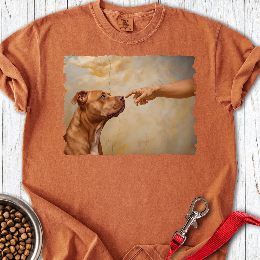 Pitbull Red Nose Creation Premium Tee — Yam