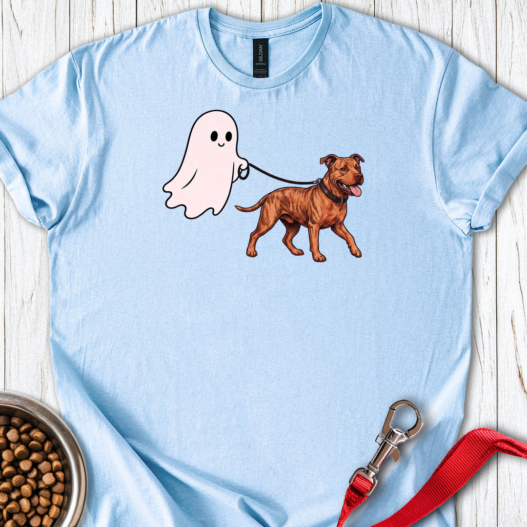 Pitbull Red Nose Ghost Walk — Light Blue