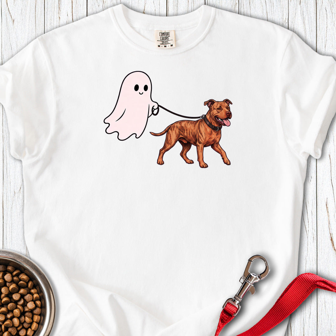 Pitbull Red Nose Ghost Walk Premium Tee — White