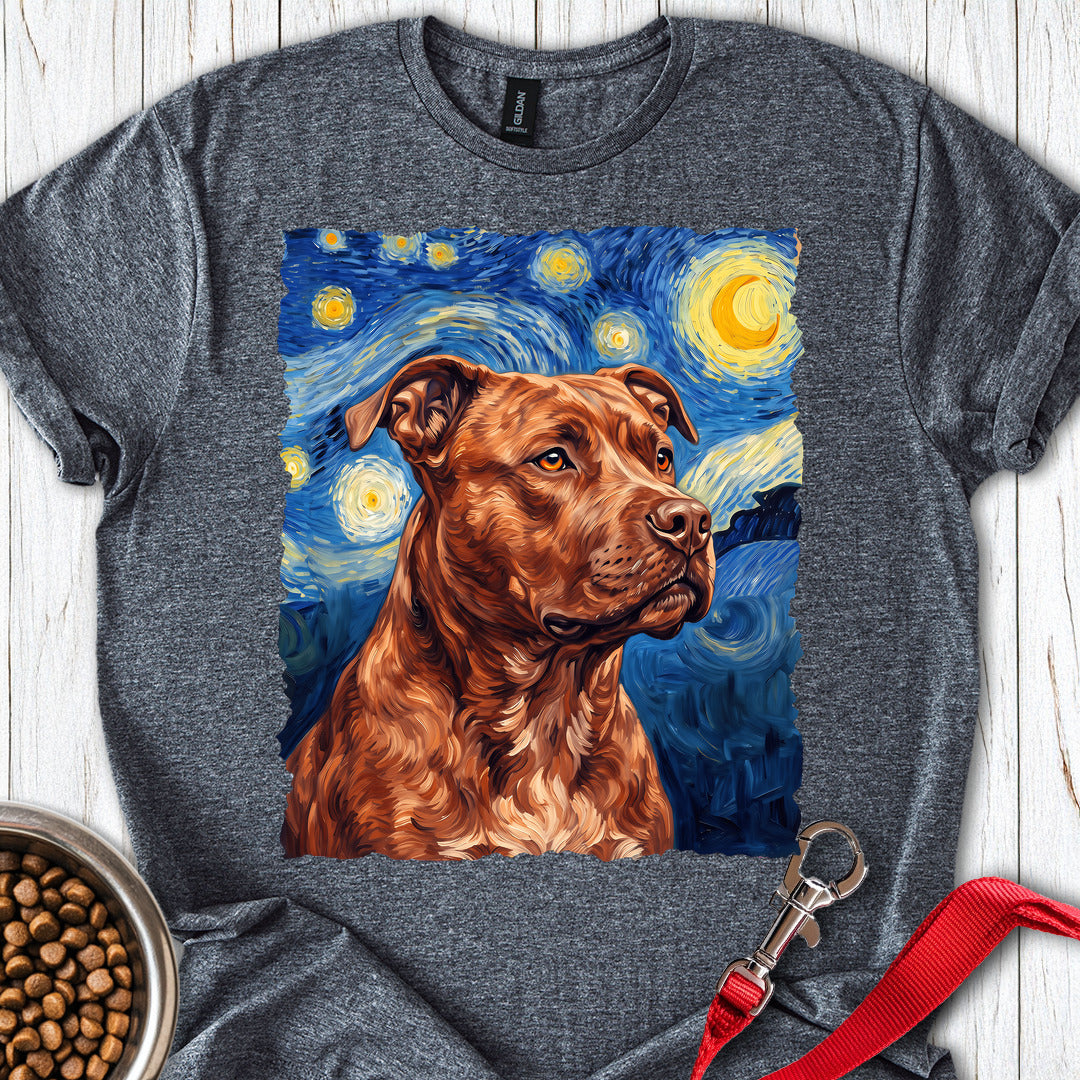 Pitbull Red Nose Van Gogh — Dark Heather