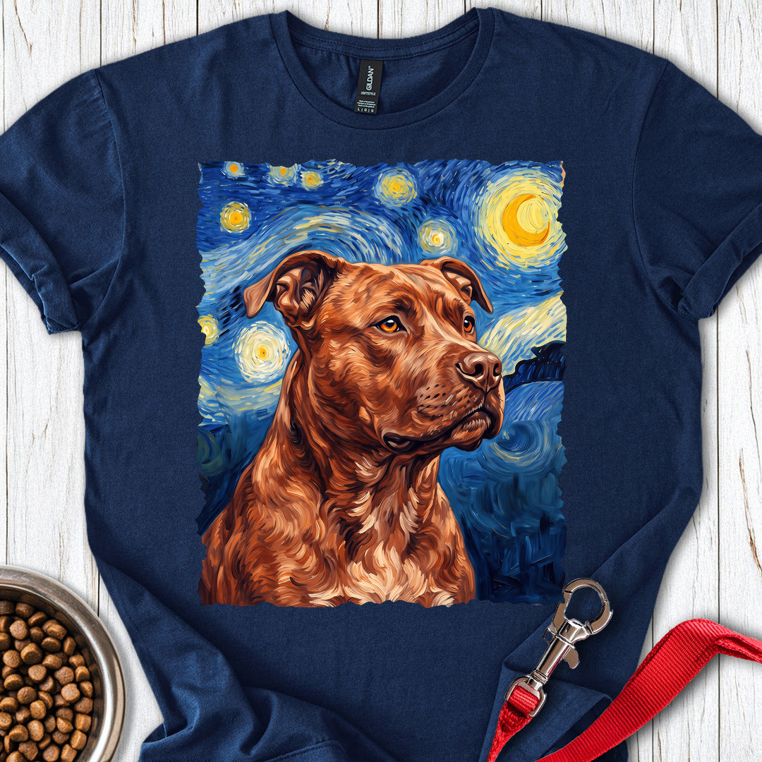 Pitbull Red Nose Van Gogh — Navy