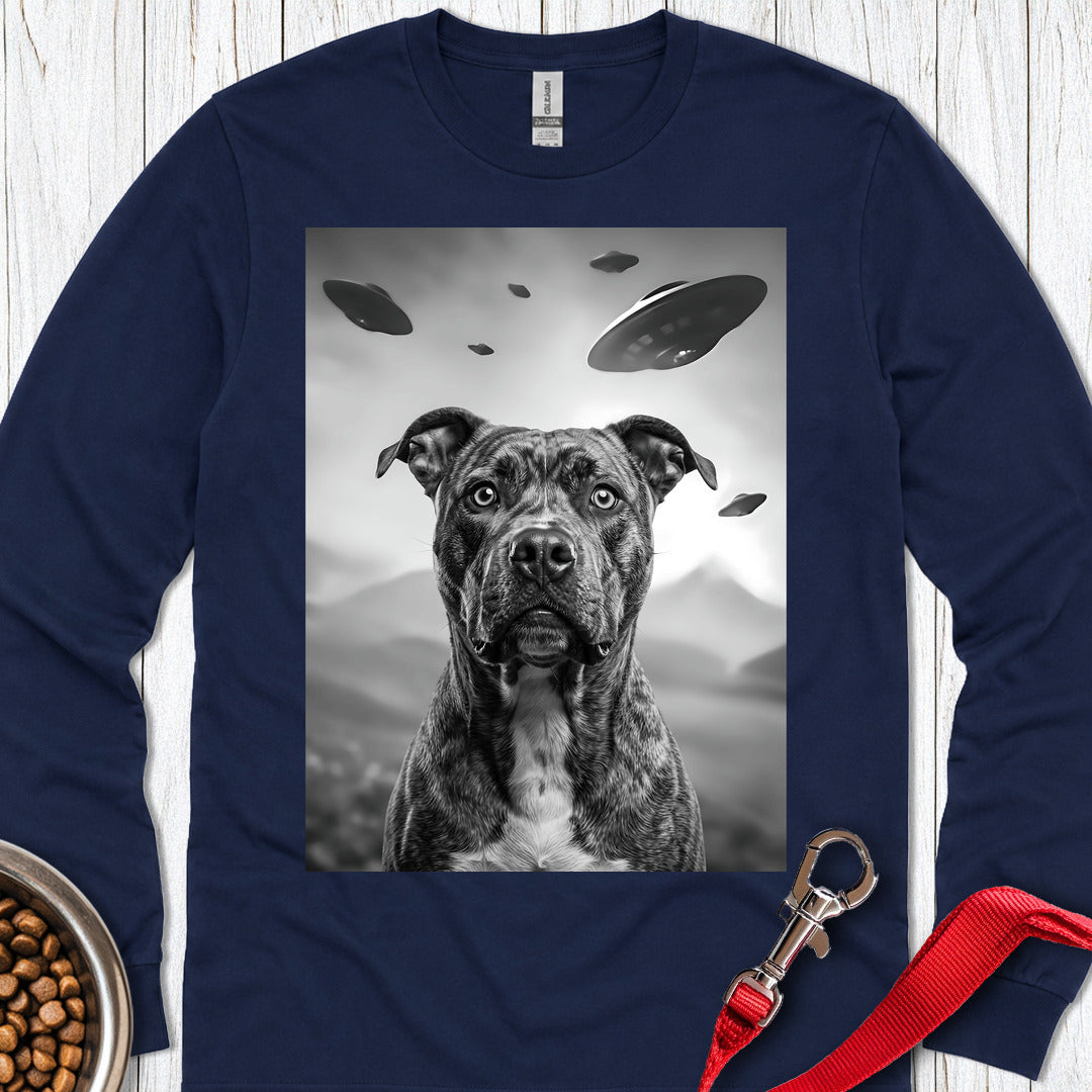 Pitbull UFO Long Sleeve — Navy