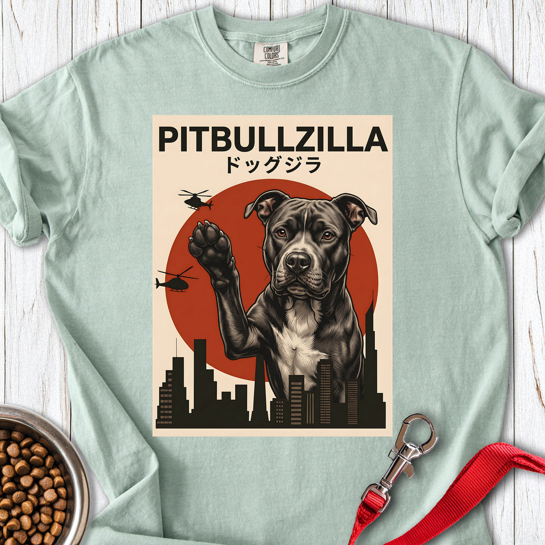 Pitbullzilla Premium Tee — Bay