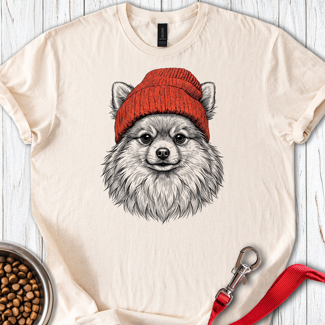 Pomeranian Beanie — Natural
