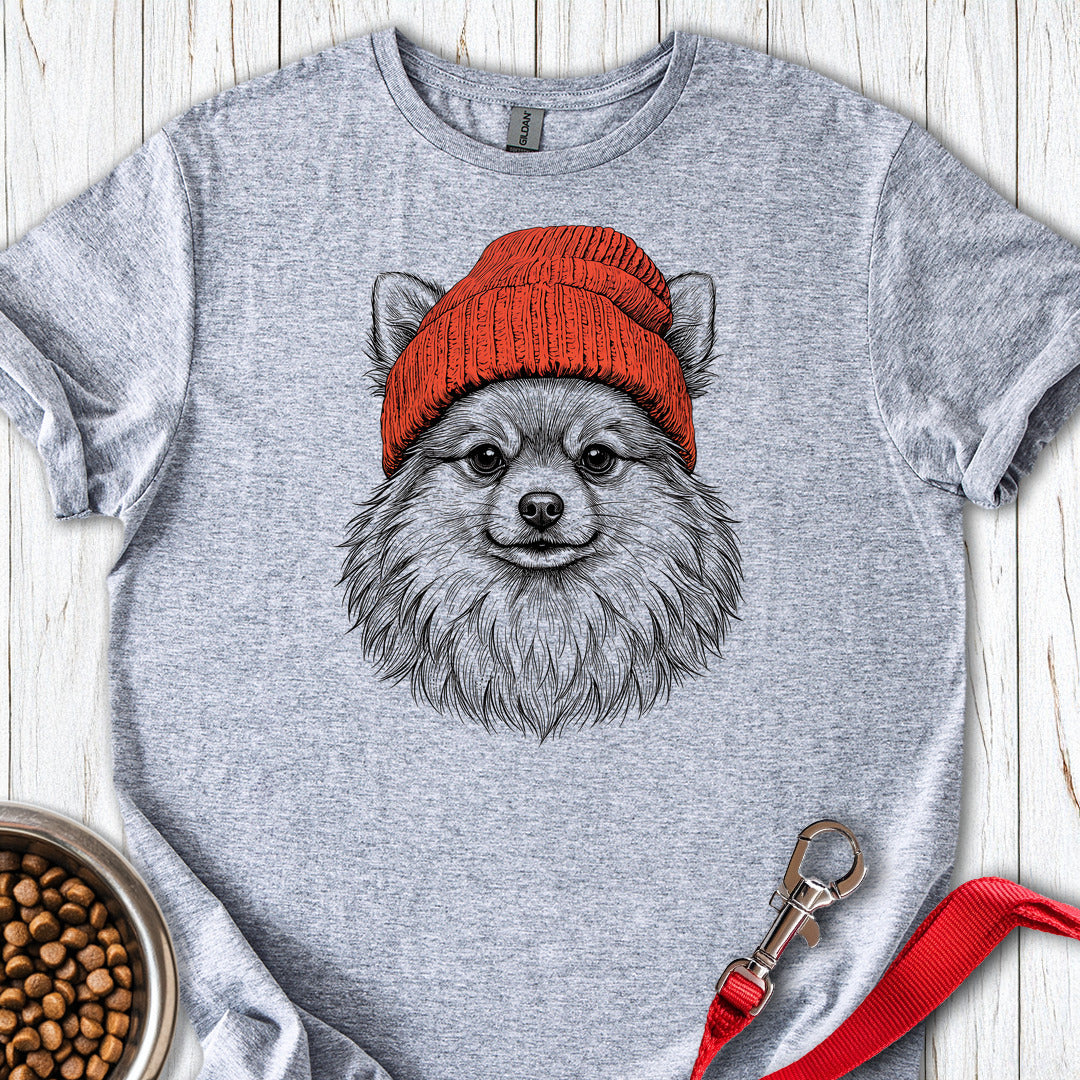 Pomeranian Beanie — Sport Grey