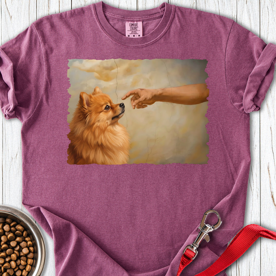 Pomeranian Creation Premium Tee — Berry