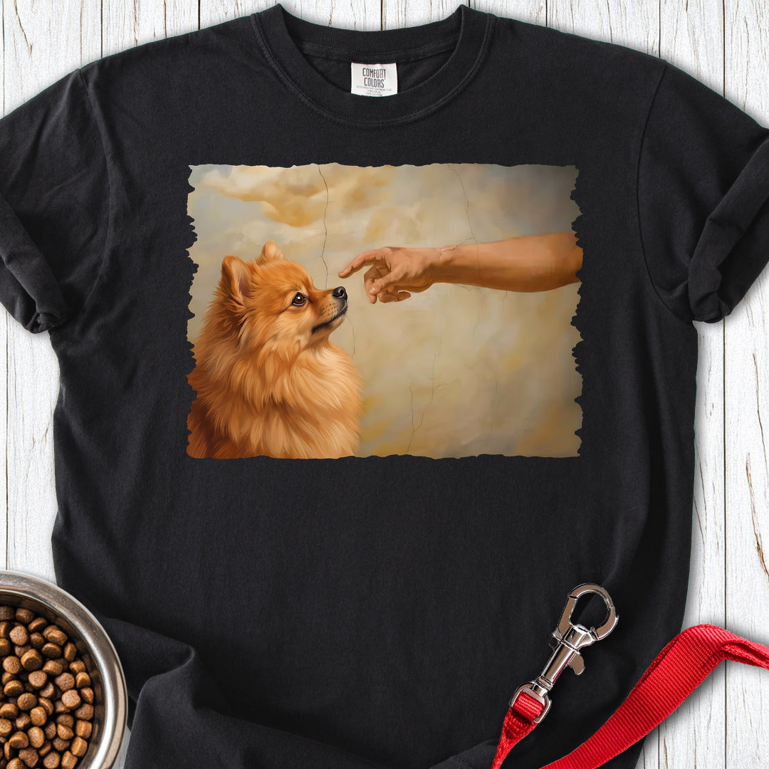 Pomeranian Creation Premium Tee — Black